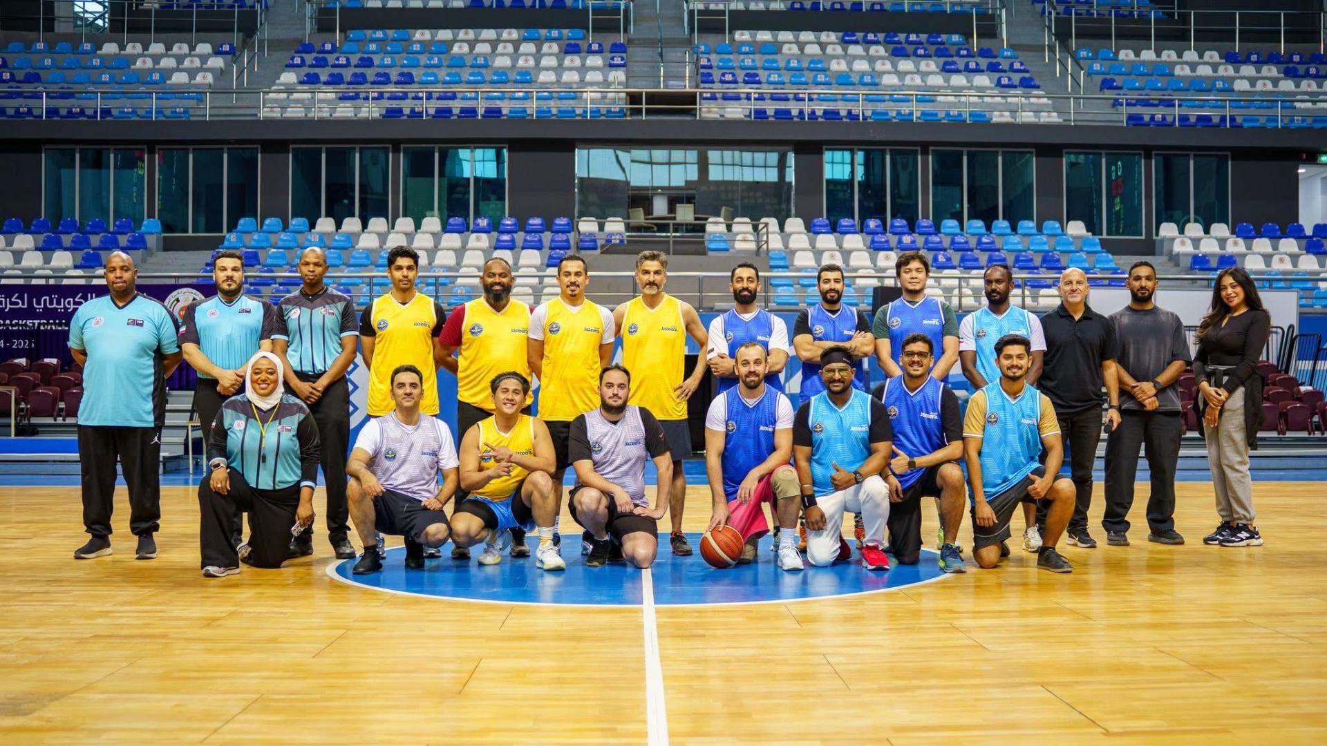 Jazeera staff basketball team